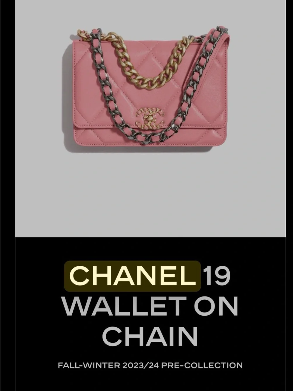 Chanel Pink Quilted Leather Shoulder Bag